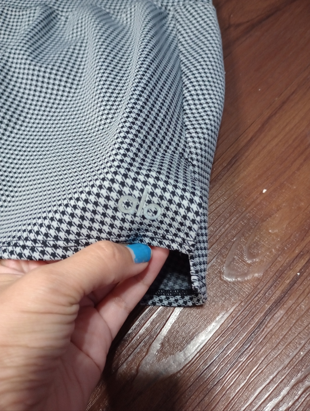 Alo Yoga Houndstooth Tennis Skirt Skort - Picture 9 of 9
